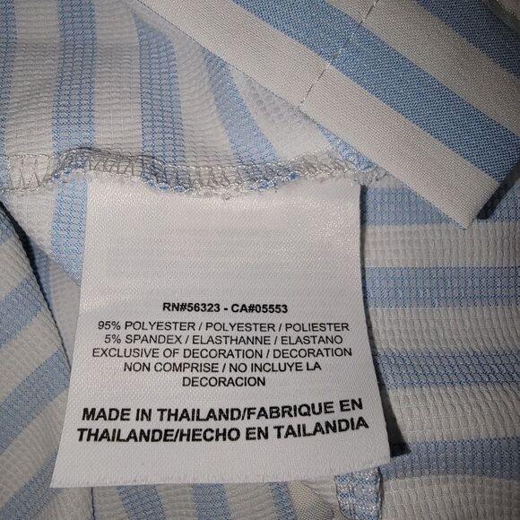 Nike Golf Tour Performance Dri-FIT Striped Mini Skirt Size 2 - Picture 7 of 7